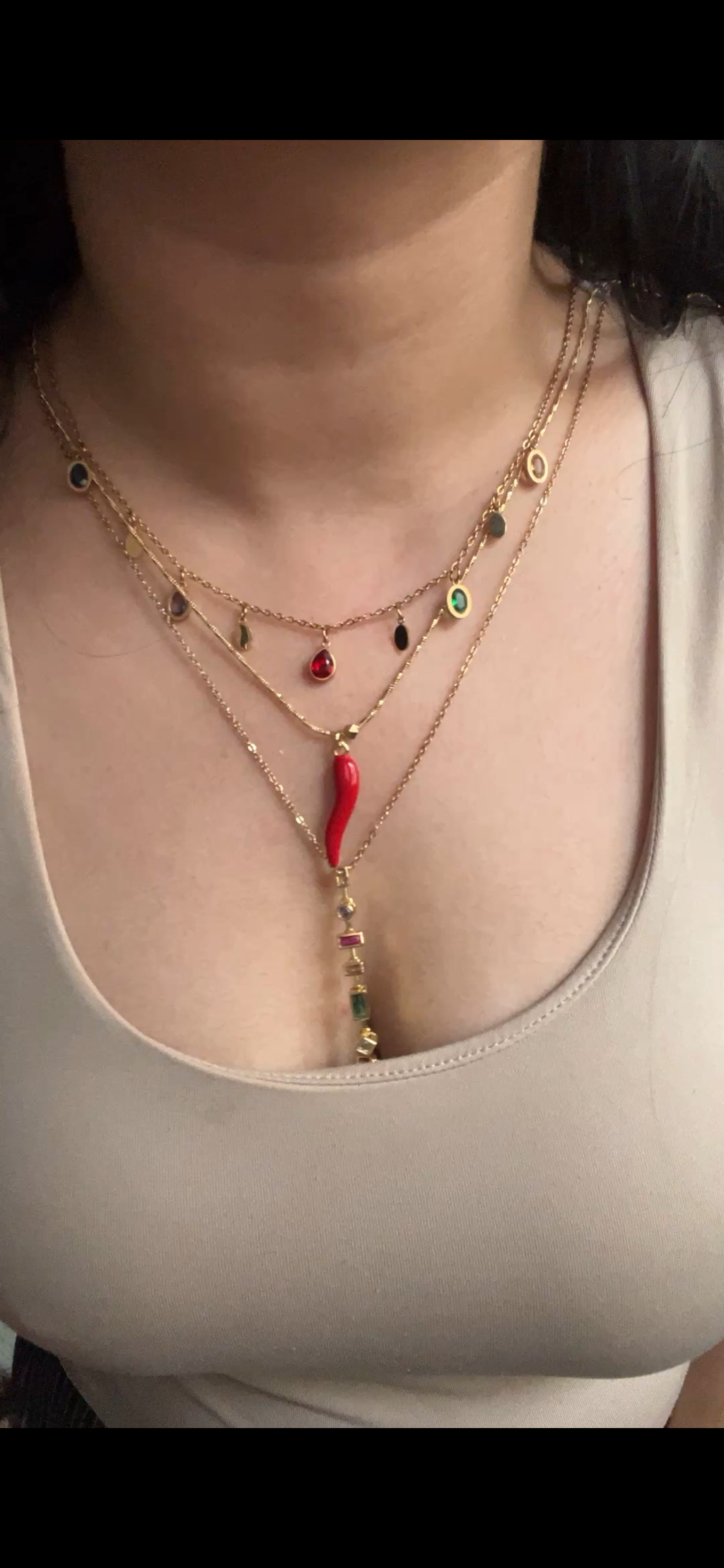 Laal Mirchi Pendant Necklace