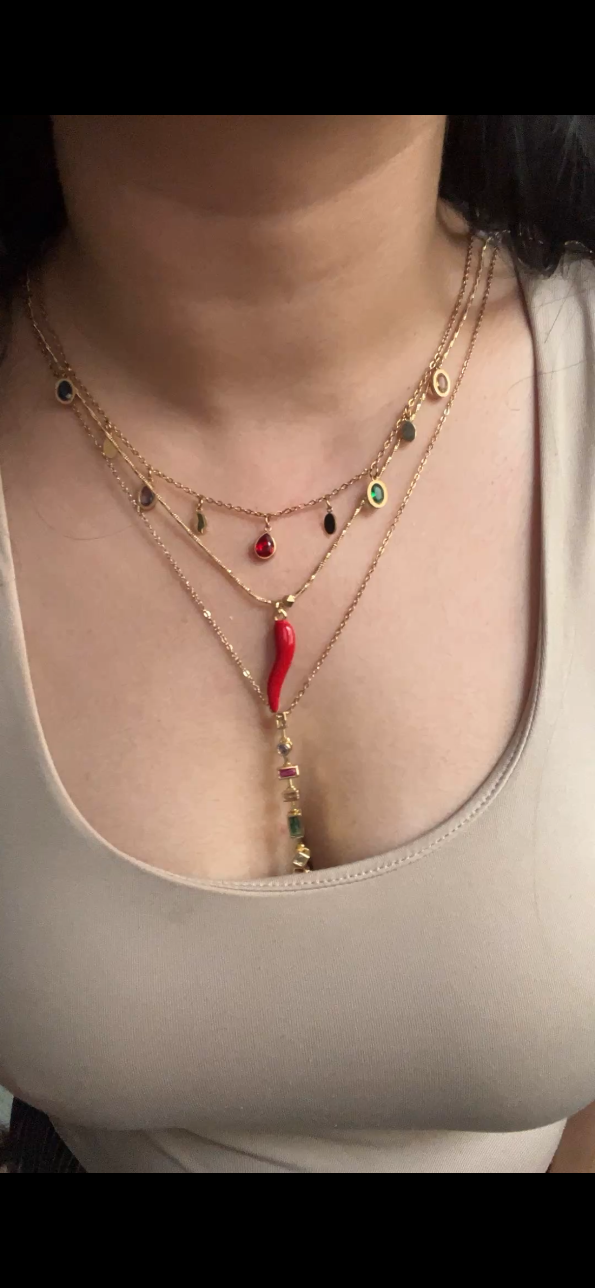 Laal Mirchi Pendant Necklace