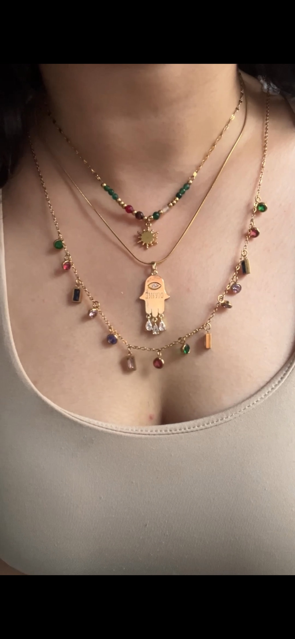 Confetti Gem Necklace