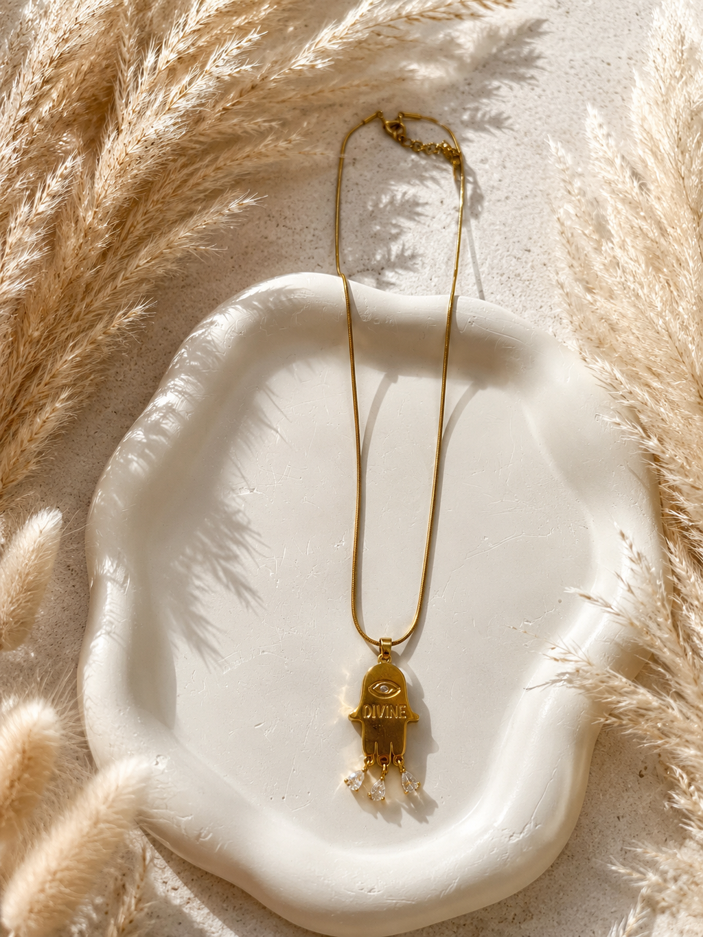 Divine Hamsa Necklace