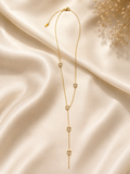 Armour Cascade Y Necklace