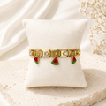 Melon Pop Charm Bangle