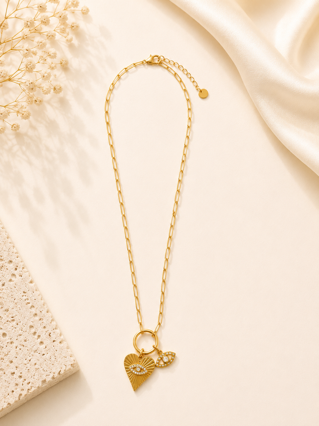 Divine Eye Charm Necklace
