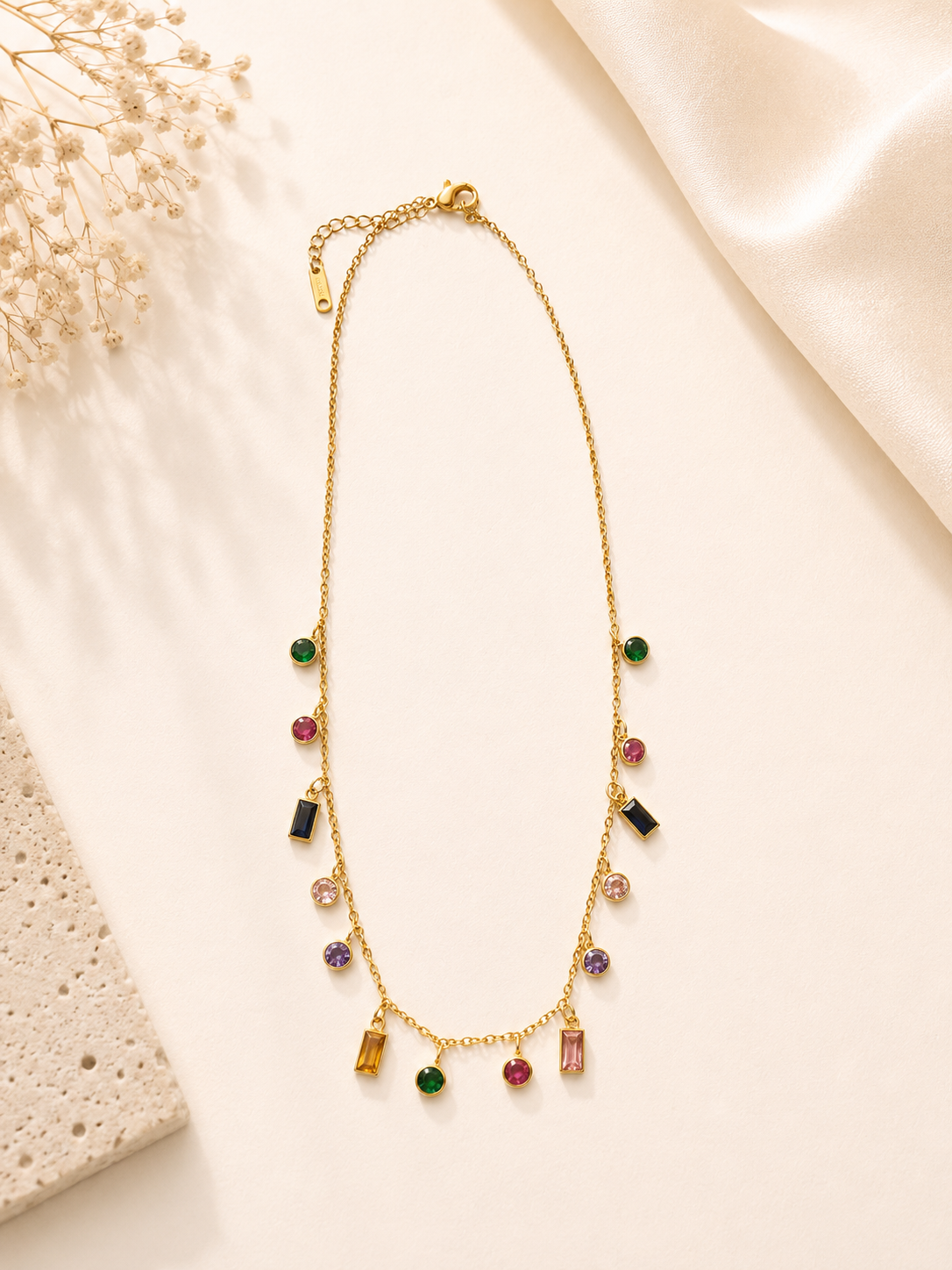 Confetti Gem Necklace