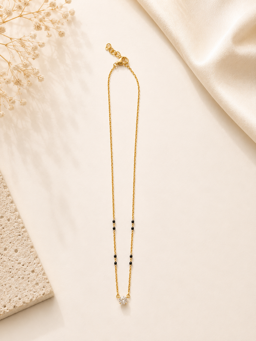 Noir Bloom Mangalsutra