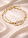 Stone Chain Bracelet