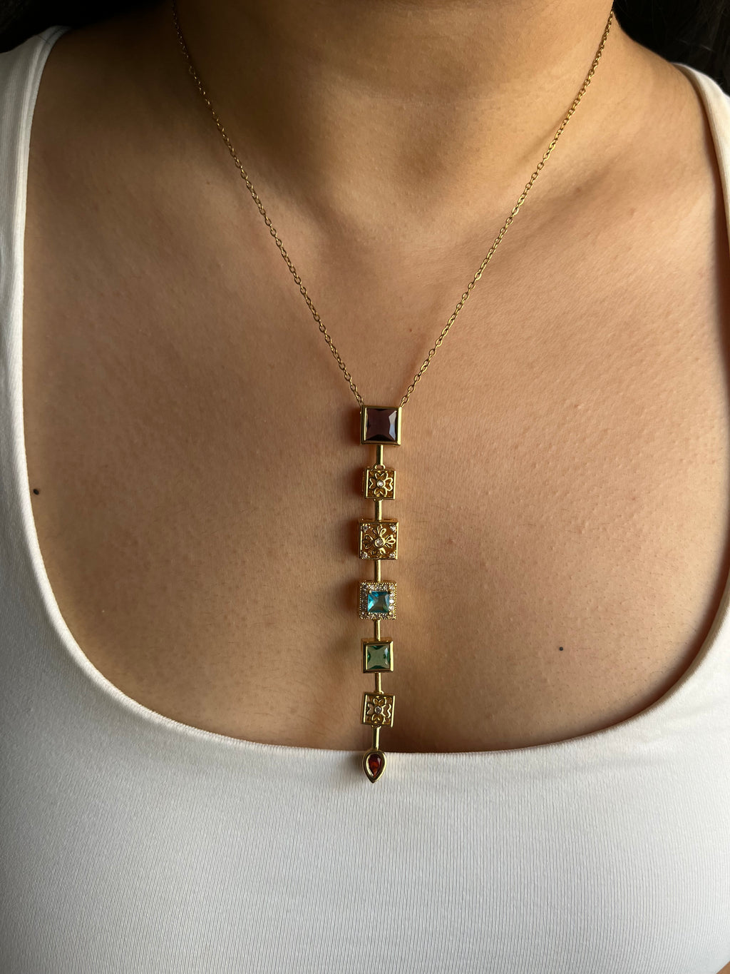 Elara Long Pendant