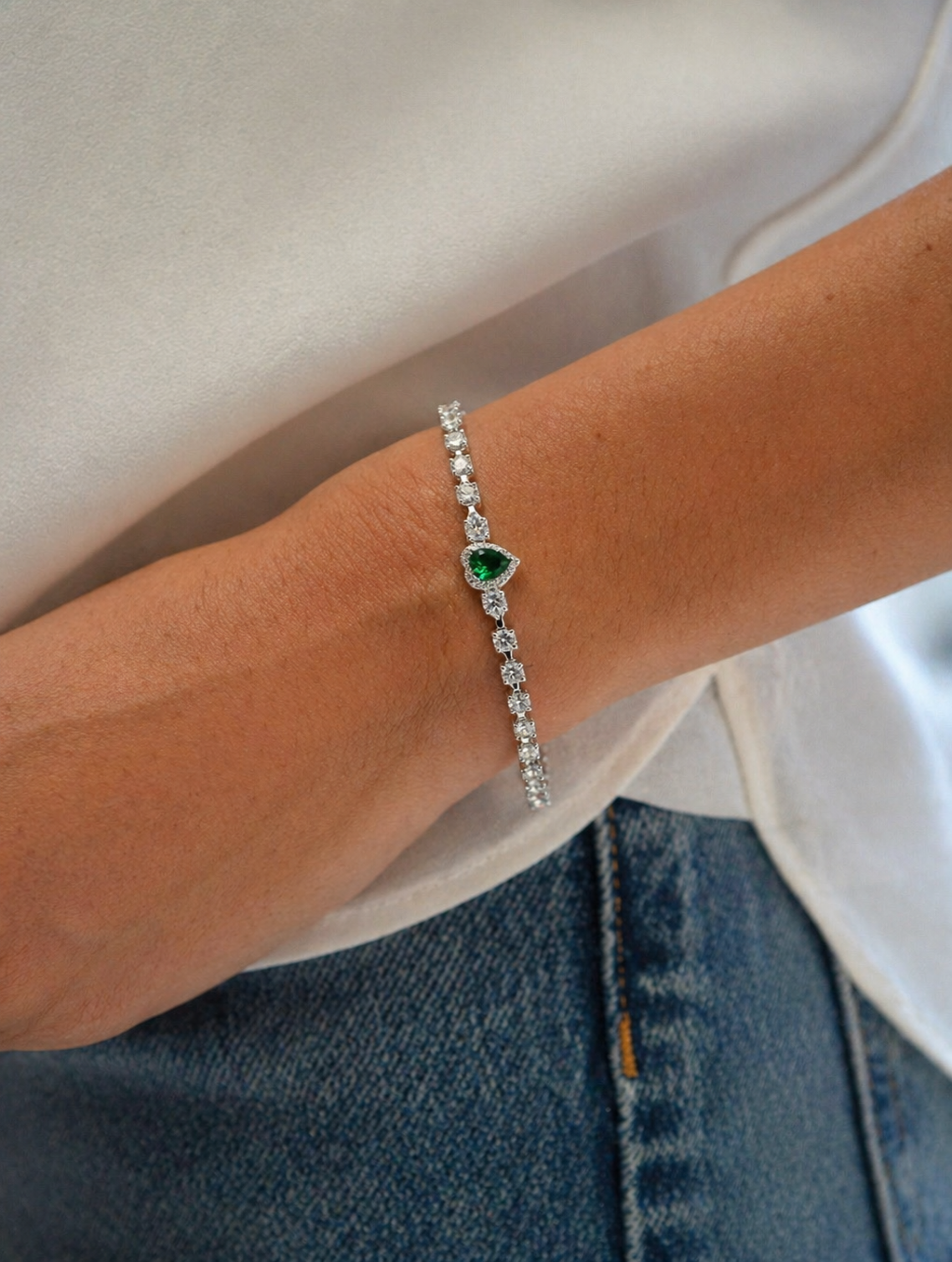 Emerita Tennis Bracelet
