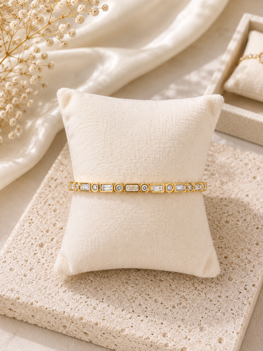 Celeste Crystal Bangle