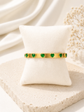Emerald Heart Bangle