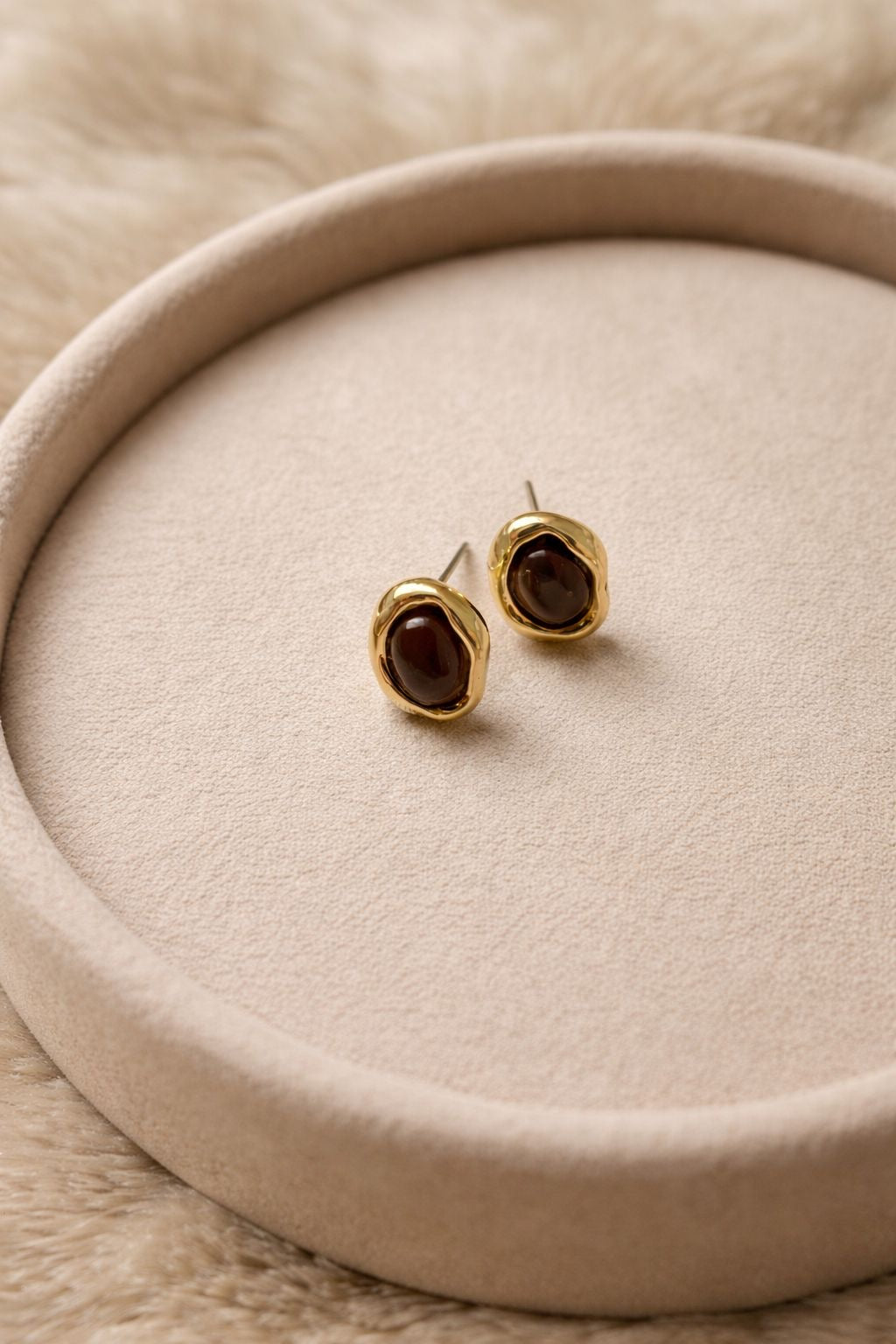Eira Brown Studs