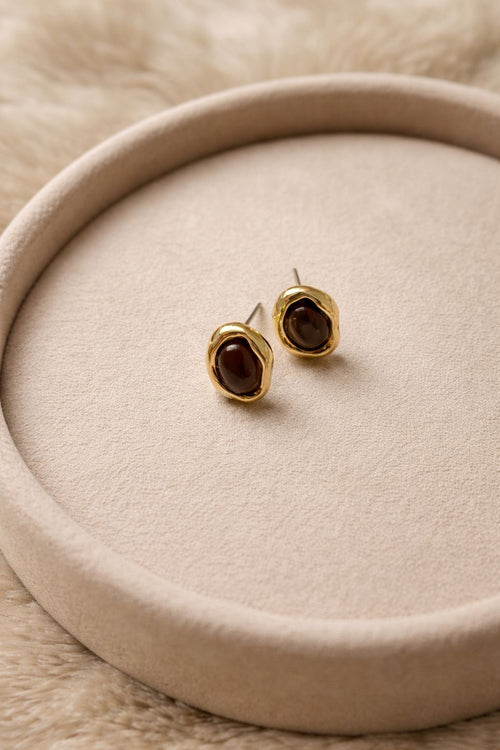 Eira Brown Studs