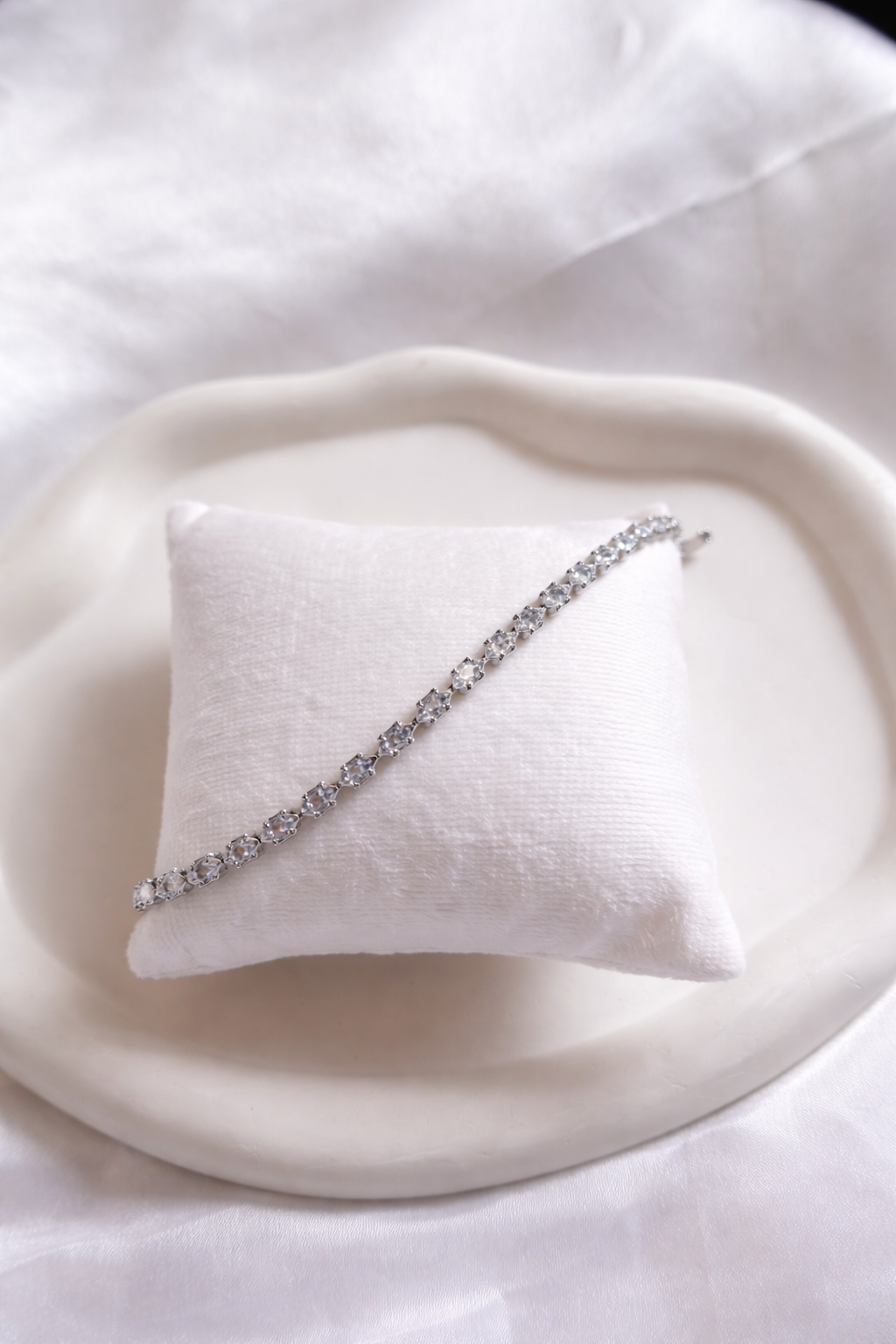 Pear Tennis Bracelet
