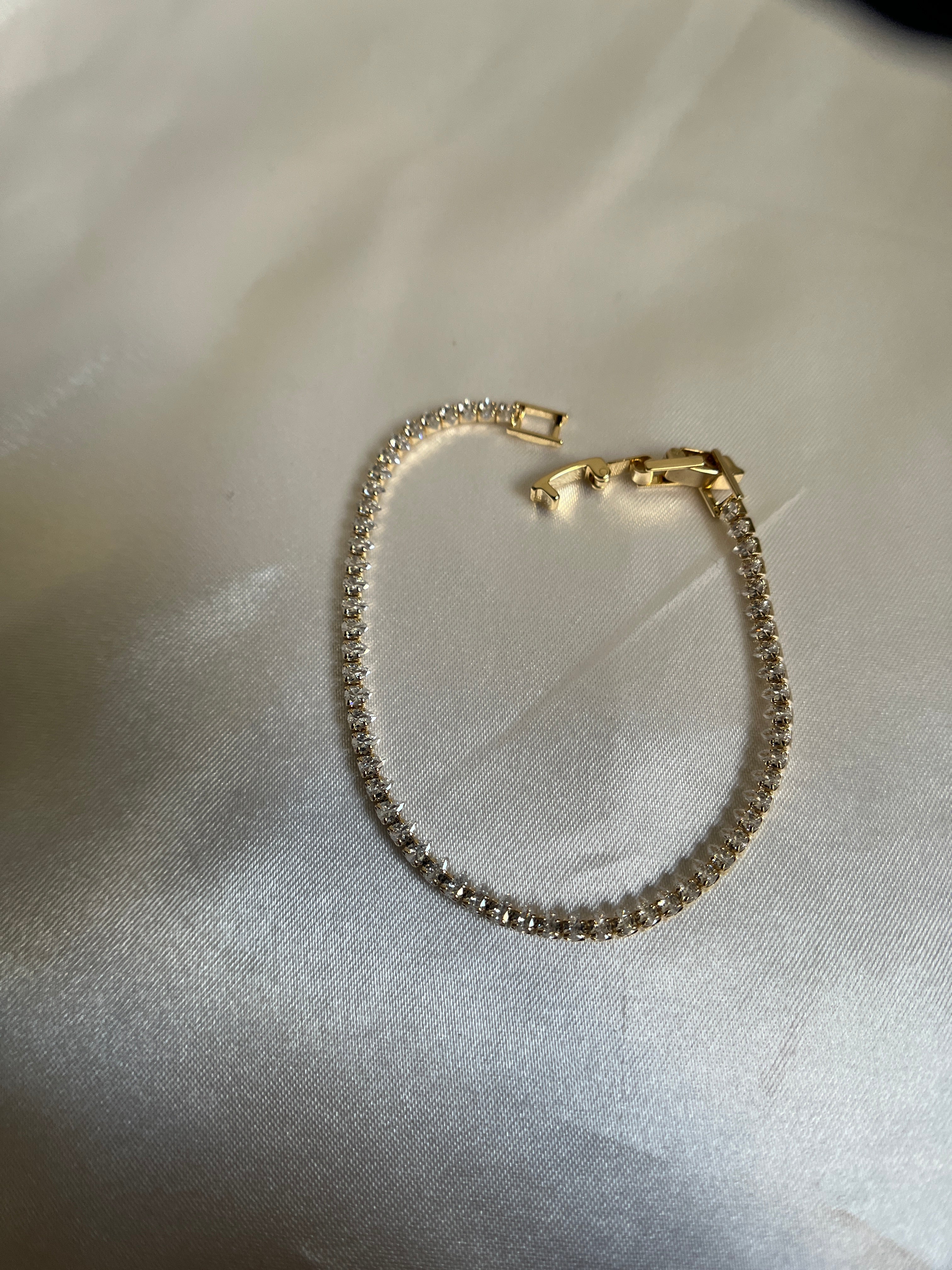 Minimal Tennis Bracelet