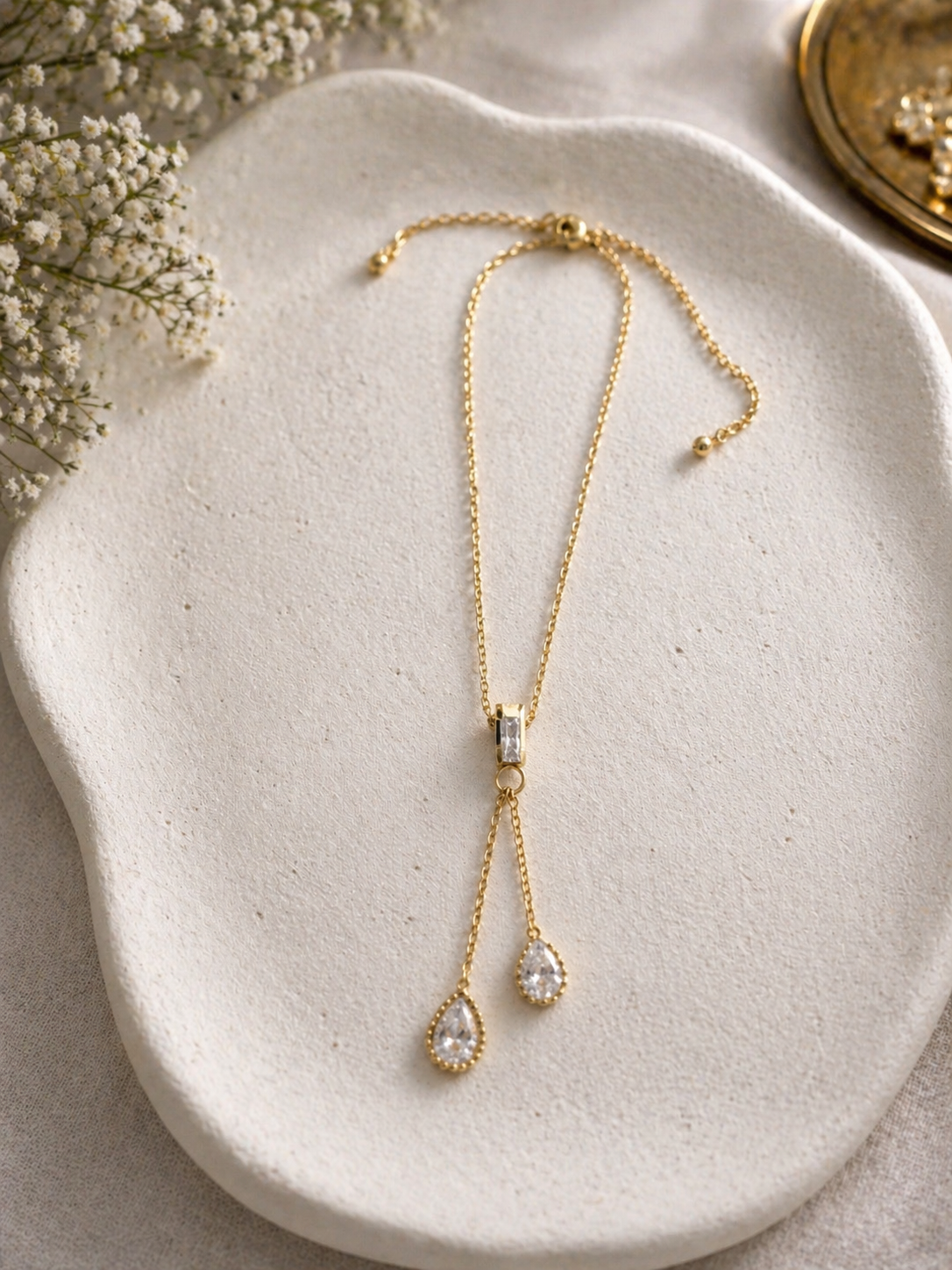 Nira Dual Drop Chain