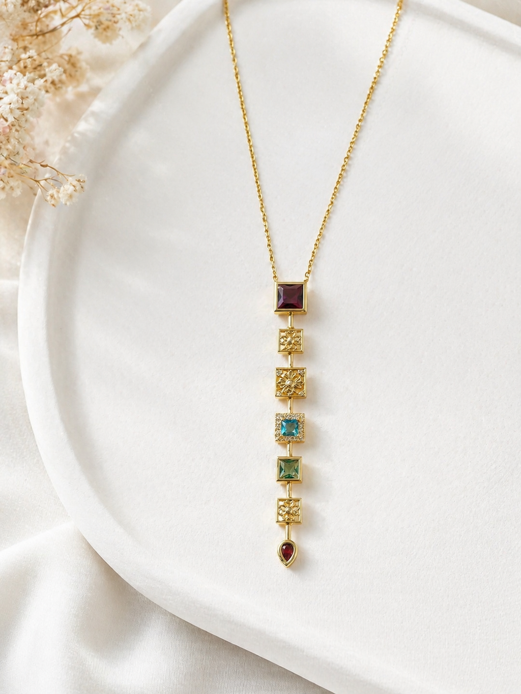 Elara Long Pendant
