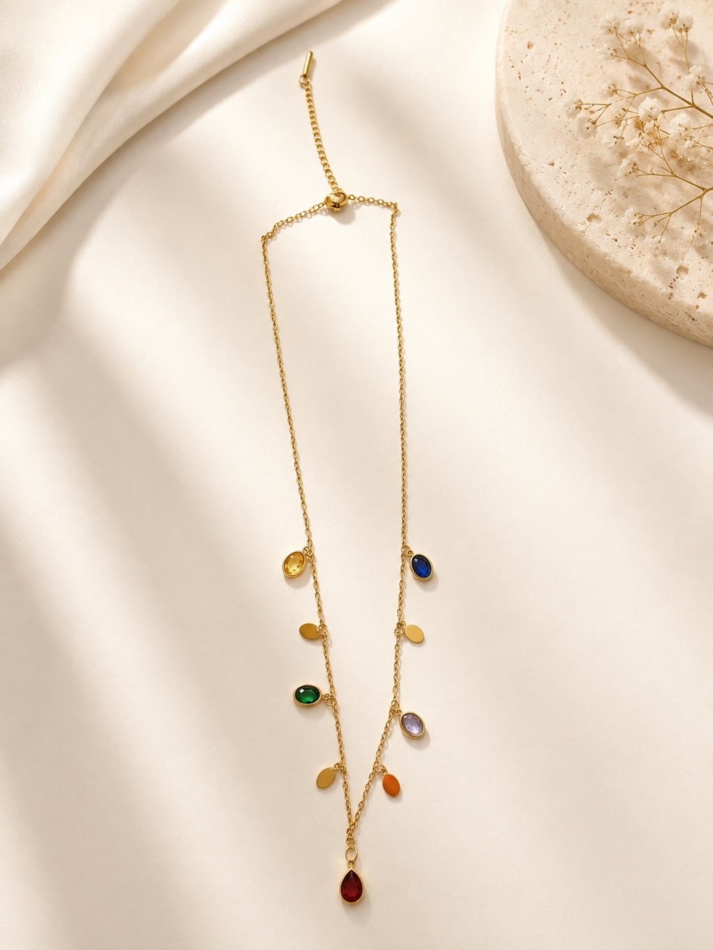 Kaleidoscope Drop Necklace