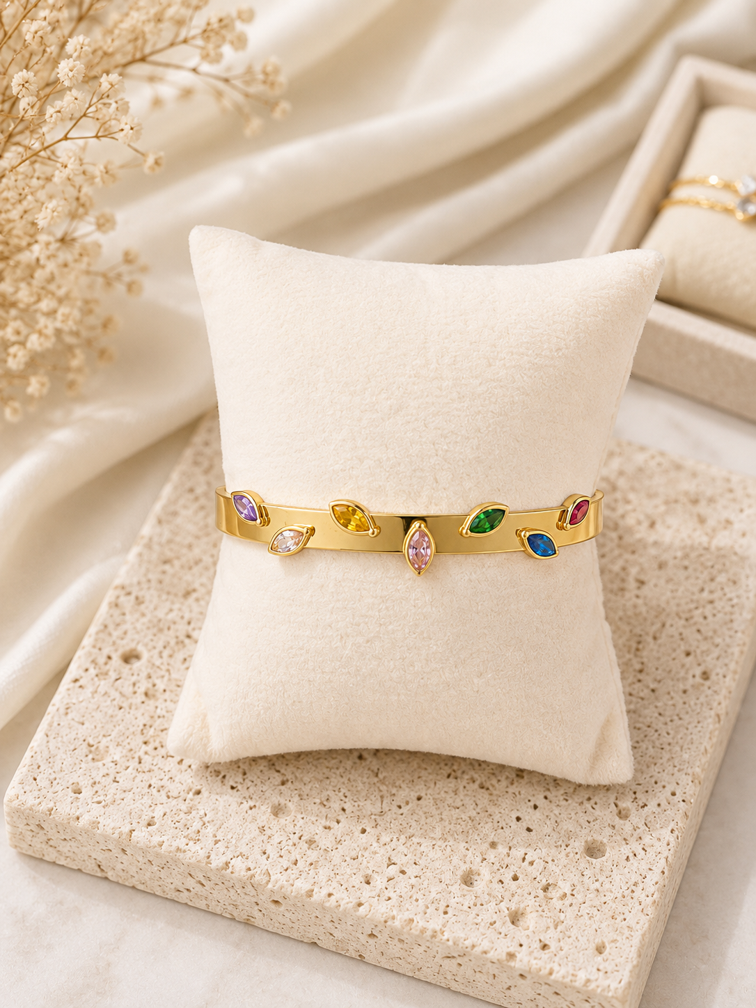 Prism Petal Bangle